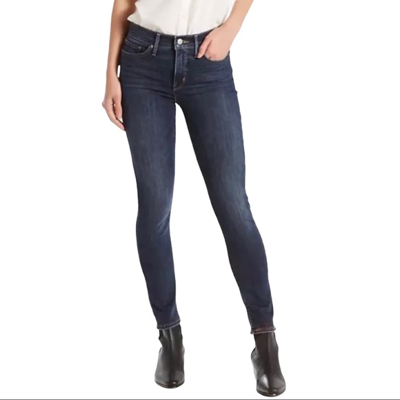 Levi's Denim - Levi’s 311 Shaping Jean Tummy Slimming Skinny Stretch Mid-Rise 31x32 Dark Wash